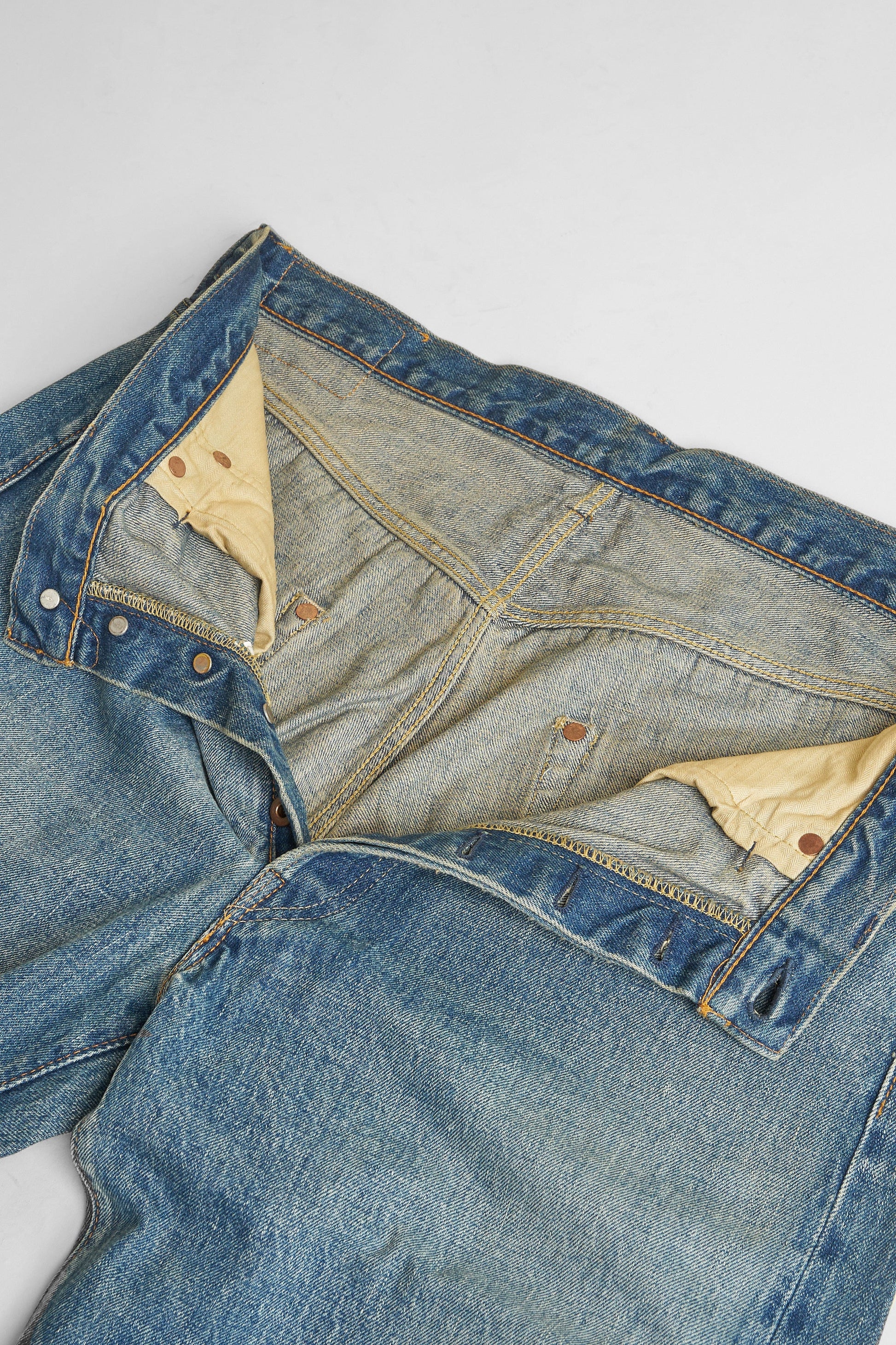 1950cv - 13oz 'Classic Vintage' Washed Wide Selvedge Denim