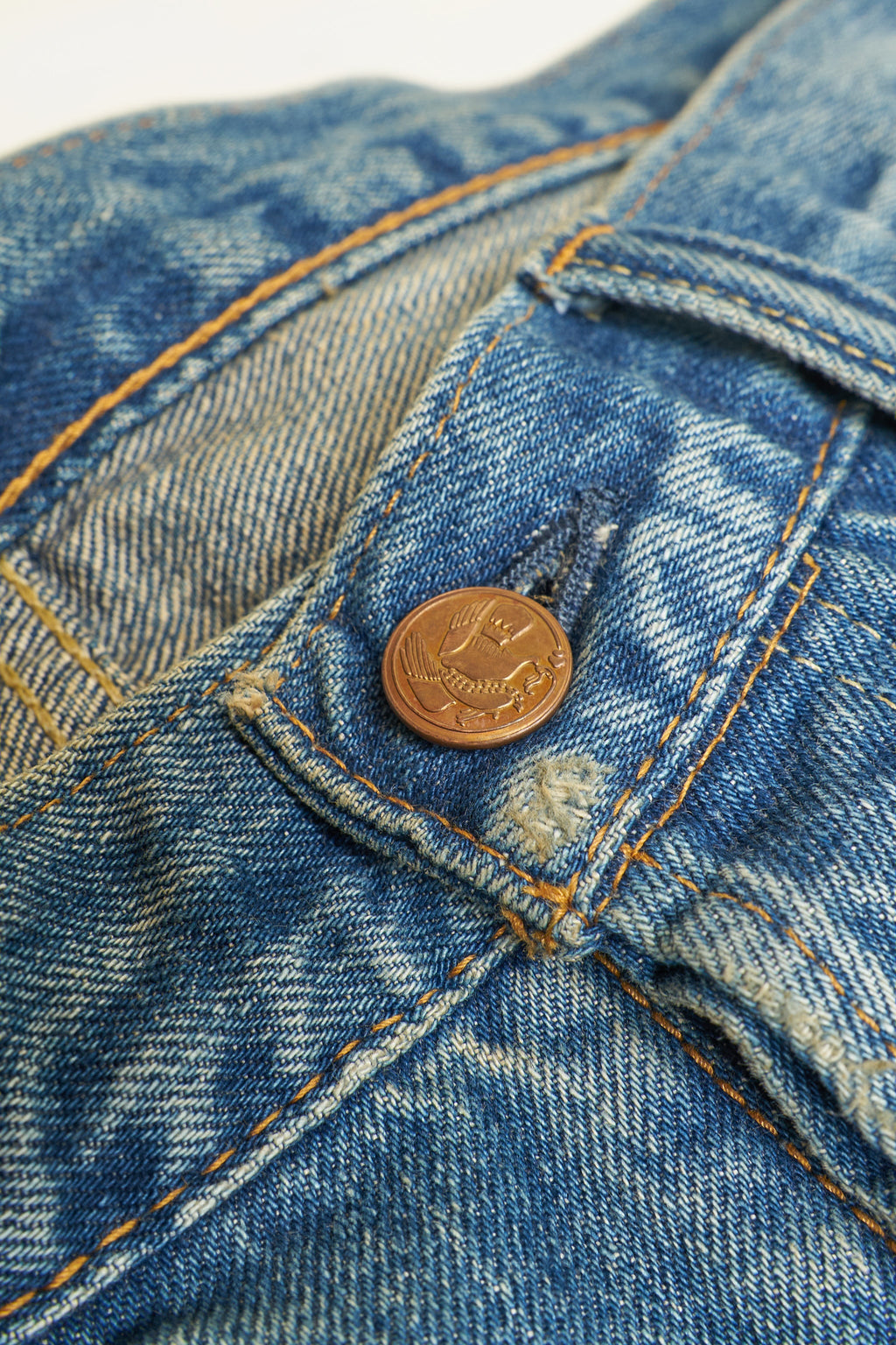 1950cv - 13oz 'Classic Vintage' Washed Wide Selvedge Denim