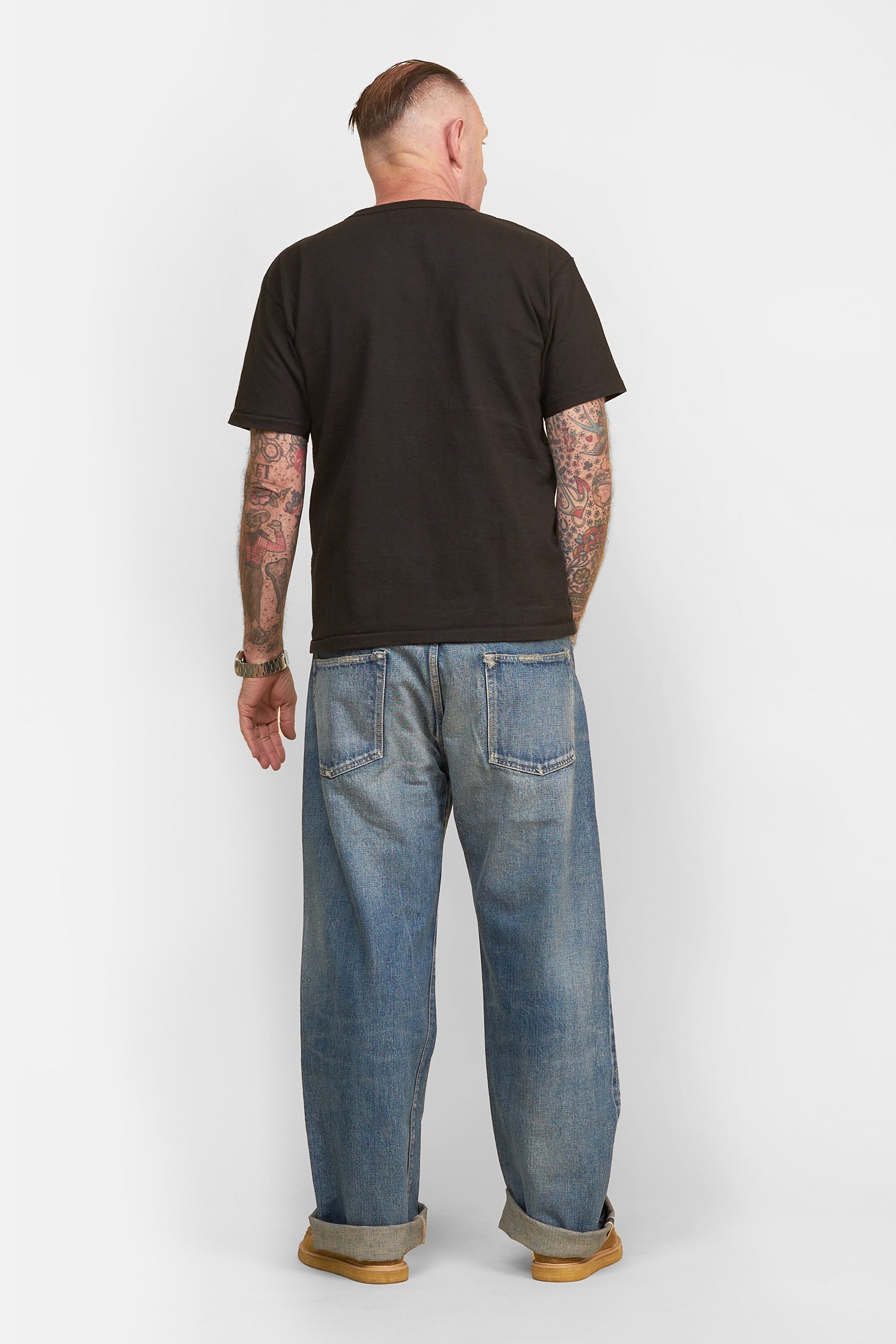 1950cv - 13oz 'Classic Vintage' Washed Wide Selvedge Denim
