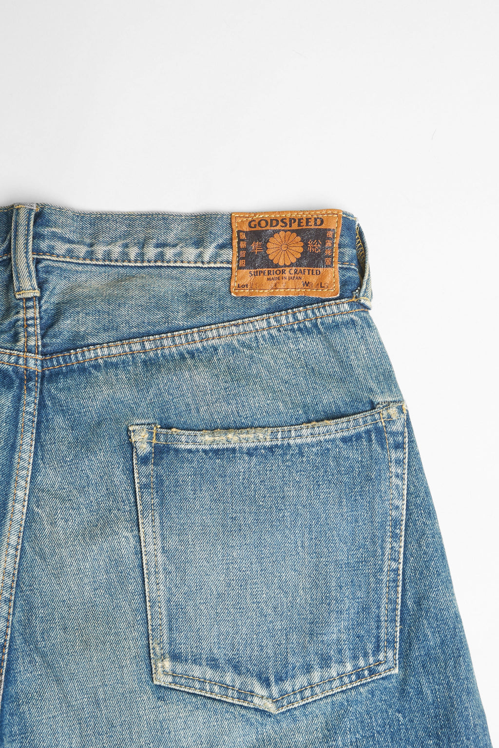 1969cv - 13oz 'Classic Vintage' Washed Straight Selvedge Denim