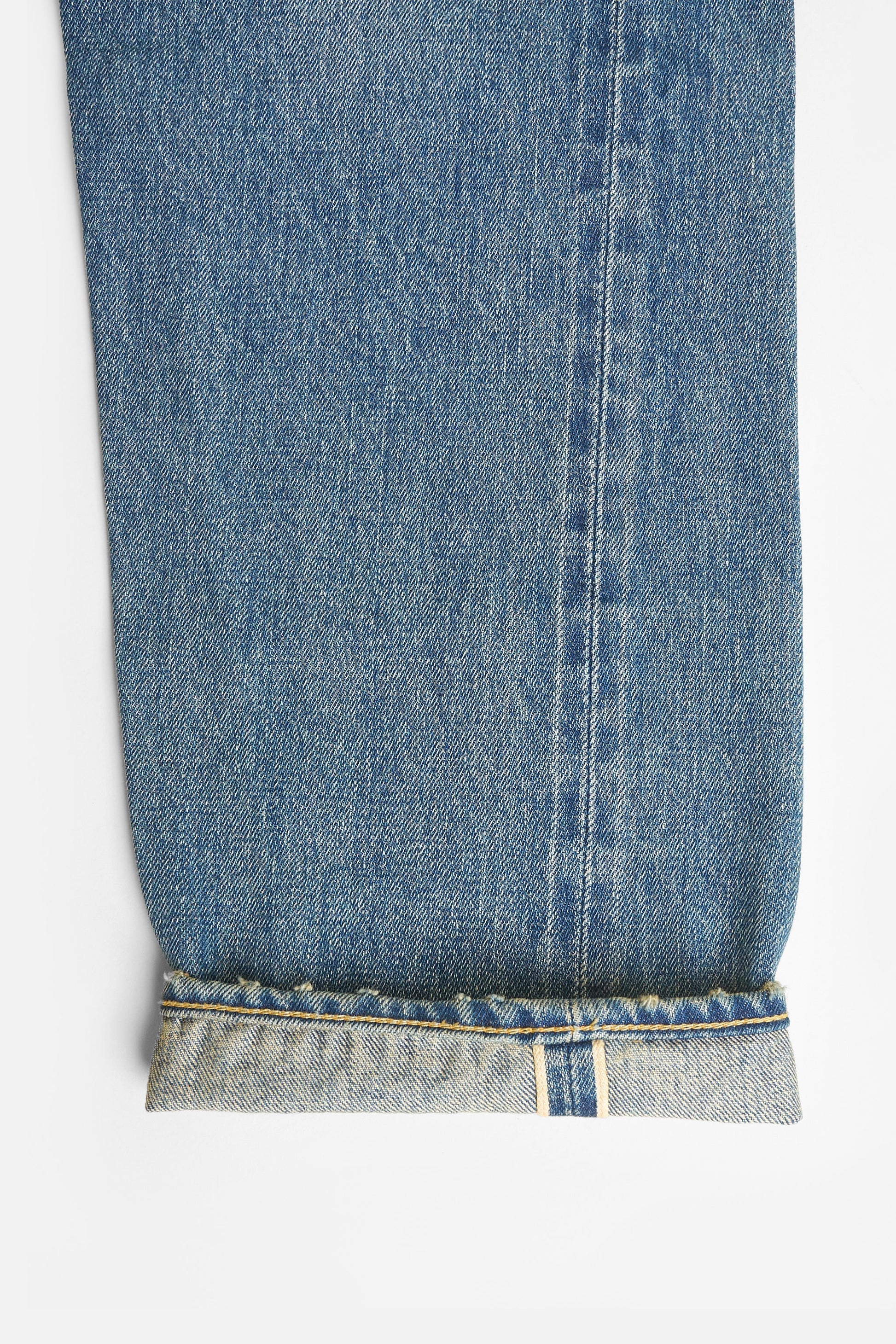 1984cv - 13oz 'Classic Vintage' Washed High Tapered Selvedge Denim