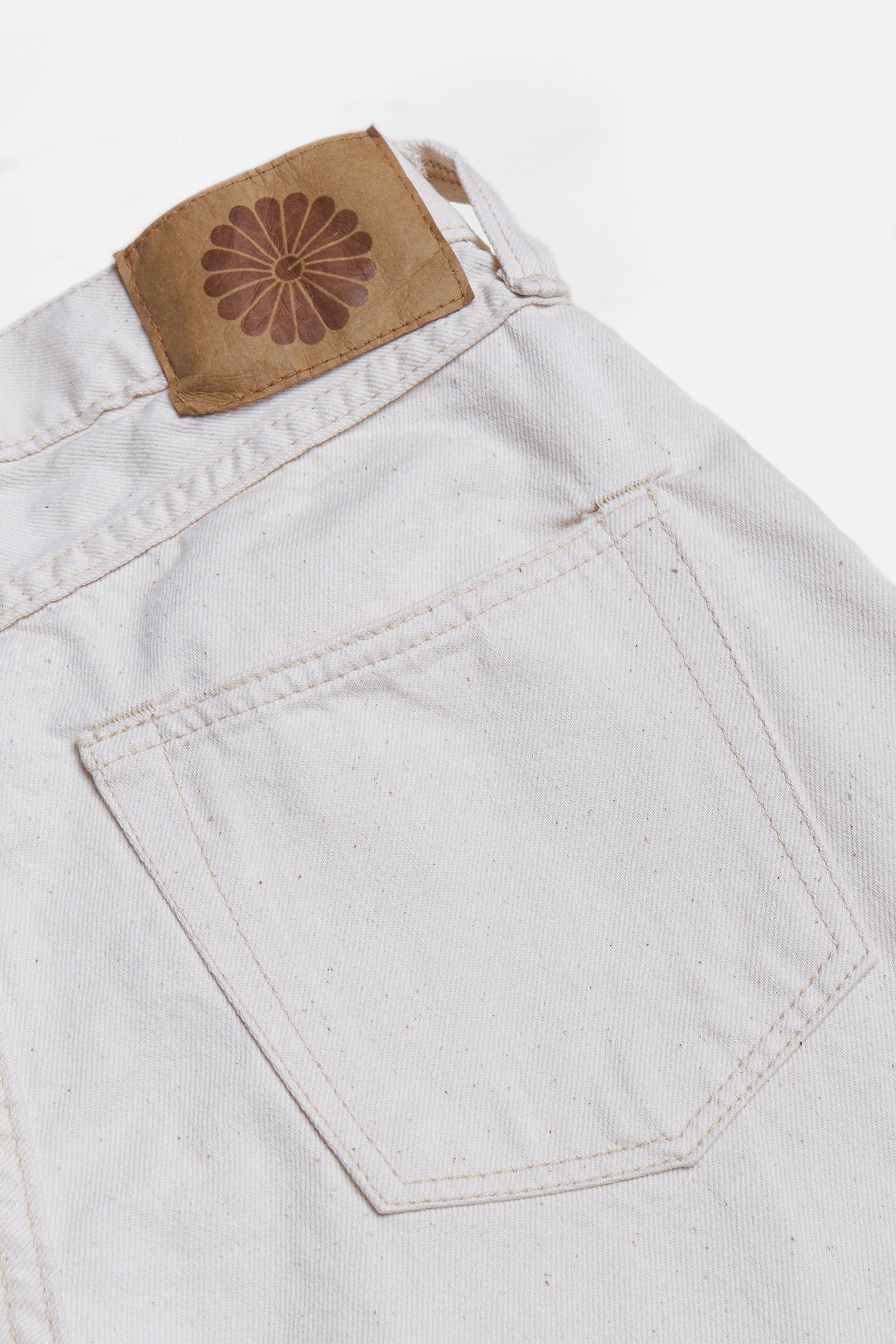 Godspeed 'Cloudkicker' Women's High-Rise Wide Leg Denim - Natural