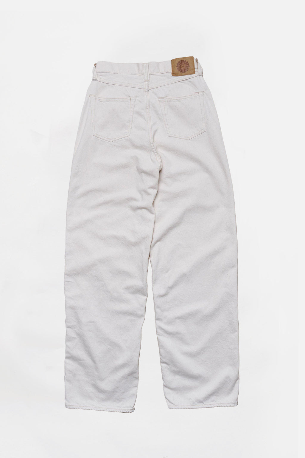 Godspeed 'Cloudkicker' Women's High-Rise Wide Leg Denim - Natural