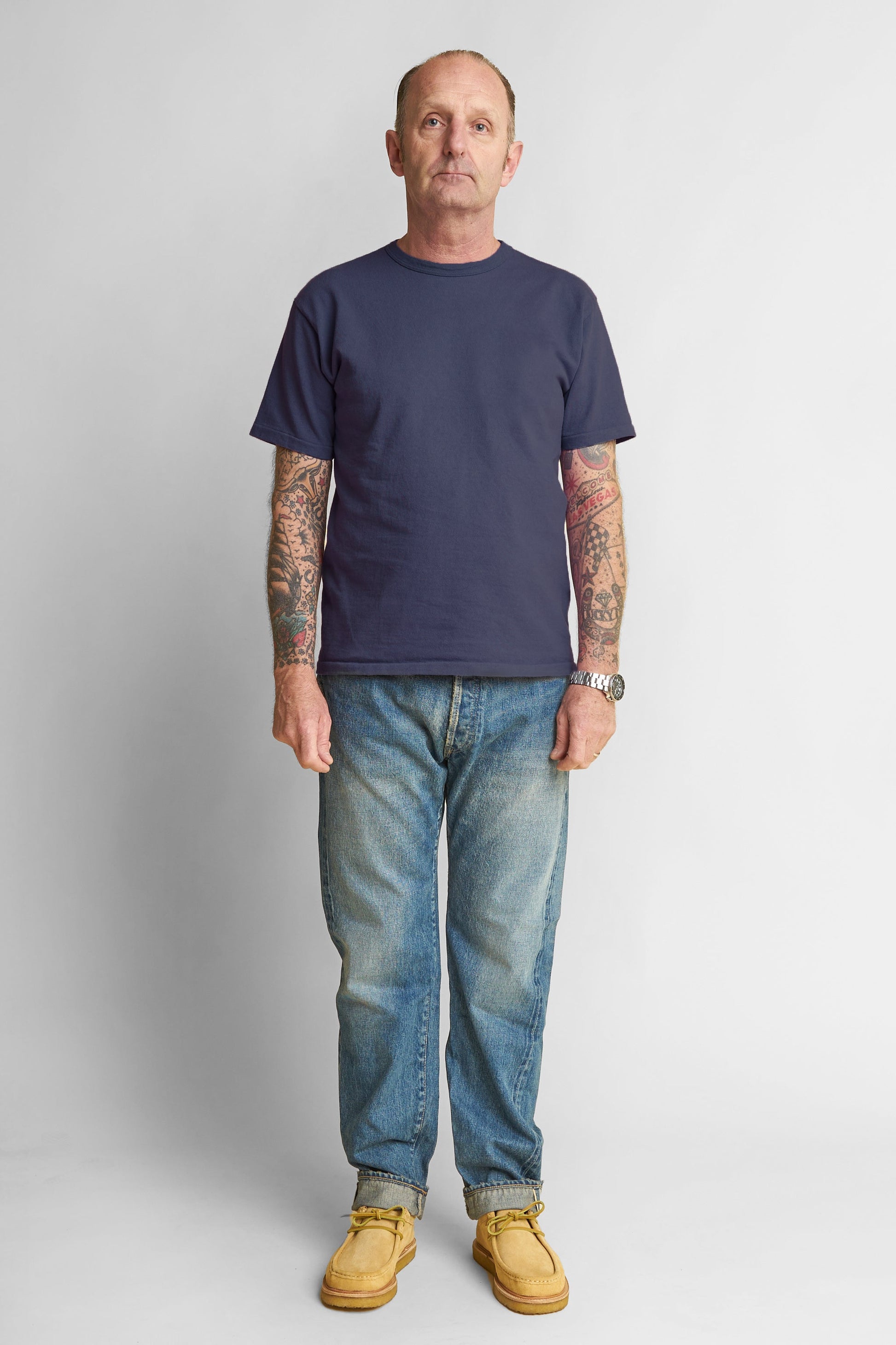 Heavyweight T-Shirt - Navy