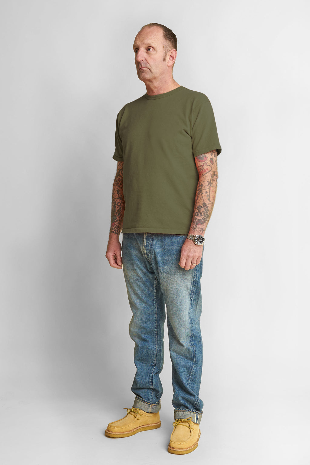 Heavyweight Pocket T-Shirt - Olive Drab