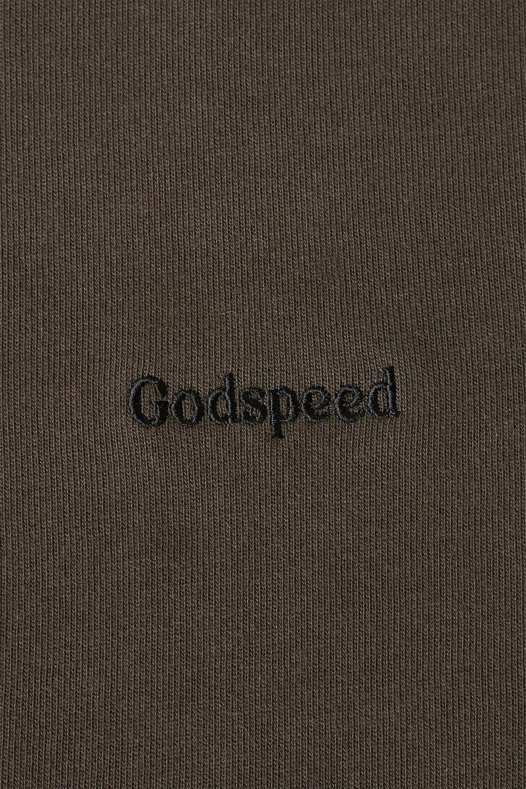 Tonal Mini Logo Heavyweight Organic T-Shirt - Vintage Black