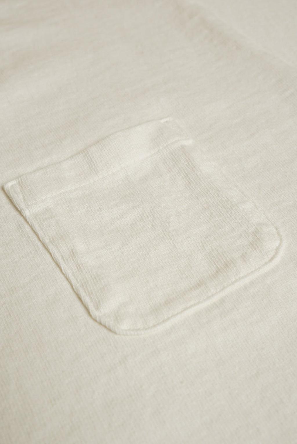 Heavyweight Pocket T-Shirt - Natural